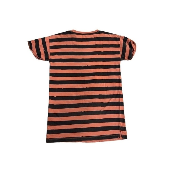 Sproet & Sprout Organic Cotton Girl's Stripe T Shirt Dress Size 5/6 - Picture 2 of 8
